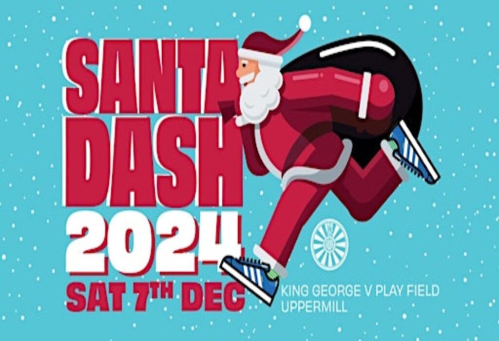 North Ainley Brings Festive Cheer as Headline Sponsors of Saddleworth Santa Dash